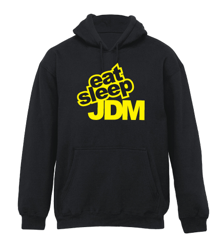 CH013 Eat Sleep JDM Yellow